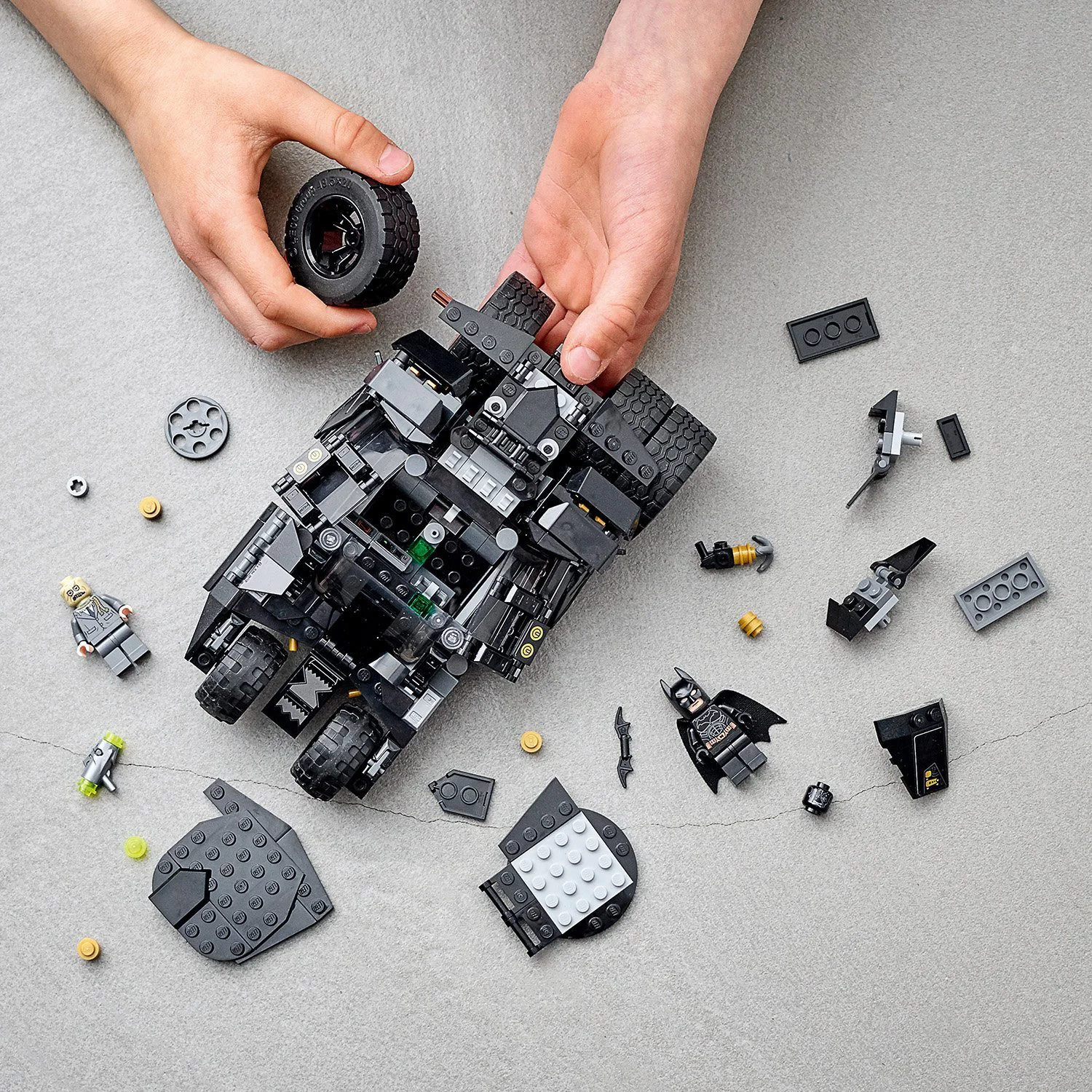 LEGO Super Heroes Batmobile Tumbler, Scarecrow Showdown foto