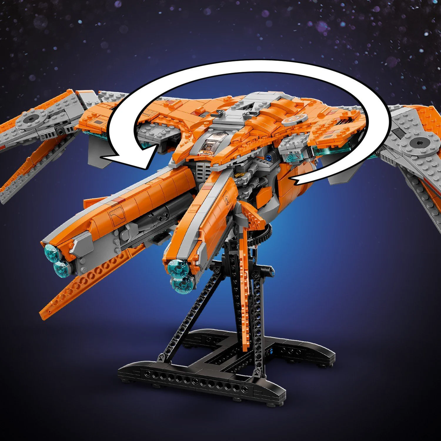 Lego Marvel The Guardians' Ship foto
