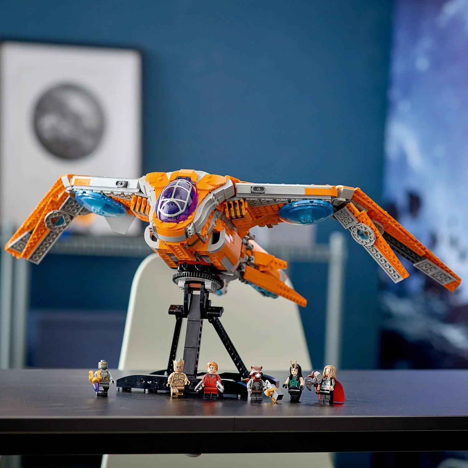 Lego Marvel The Guardians' Ship foto