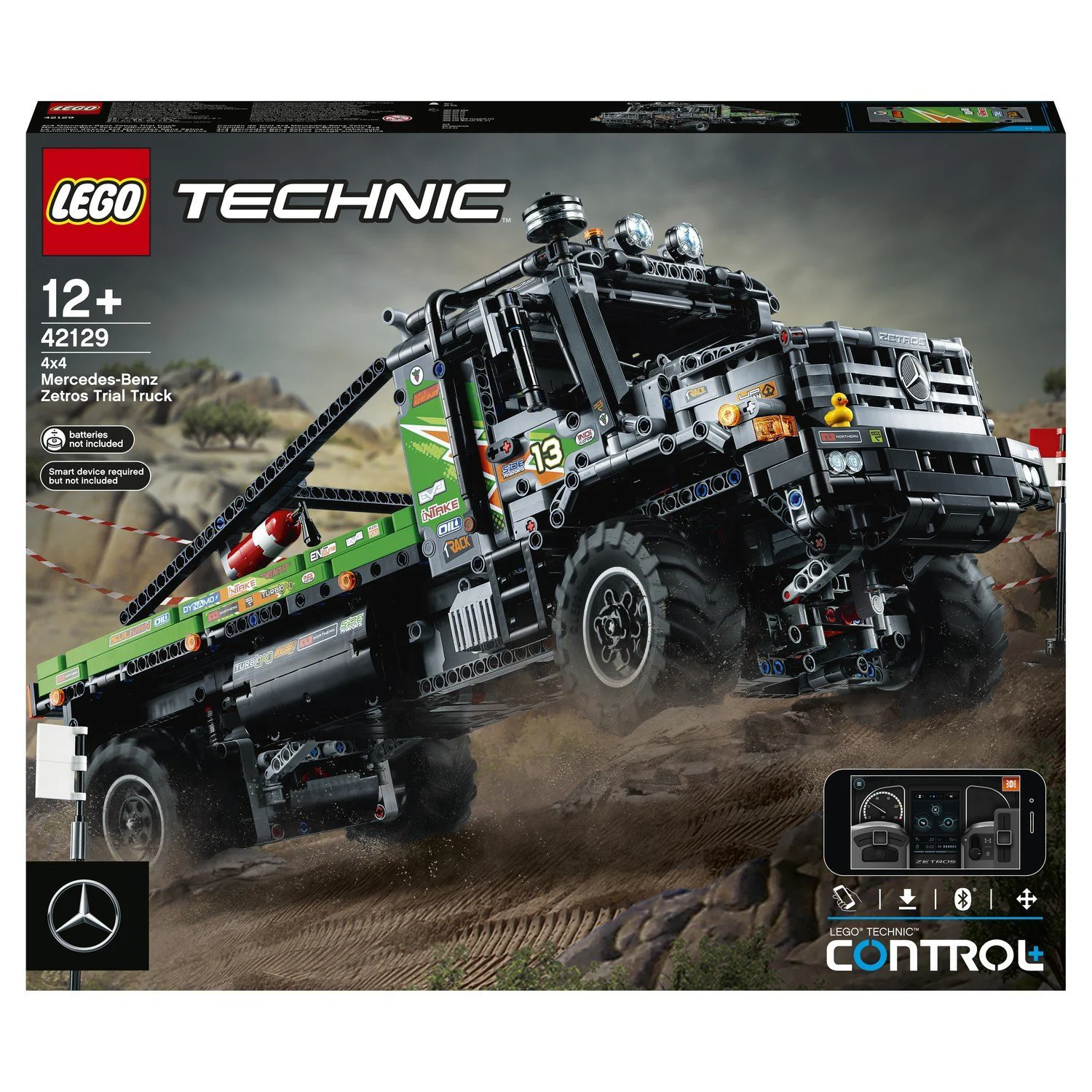 Lego Technic Полноприводный грузовик-внедорожник Mercedes-Benz Zetros