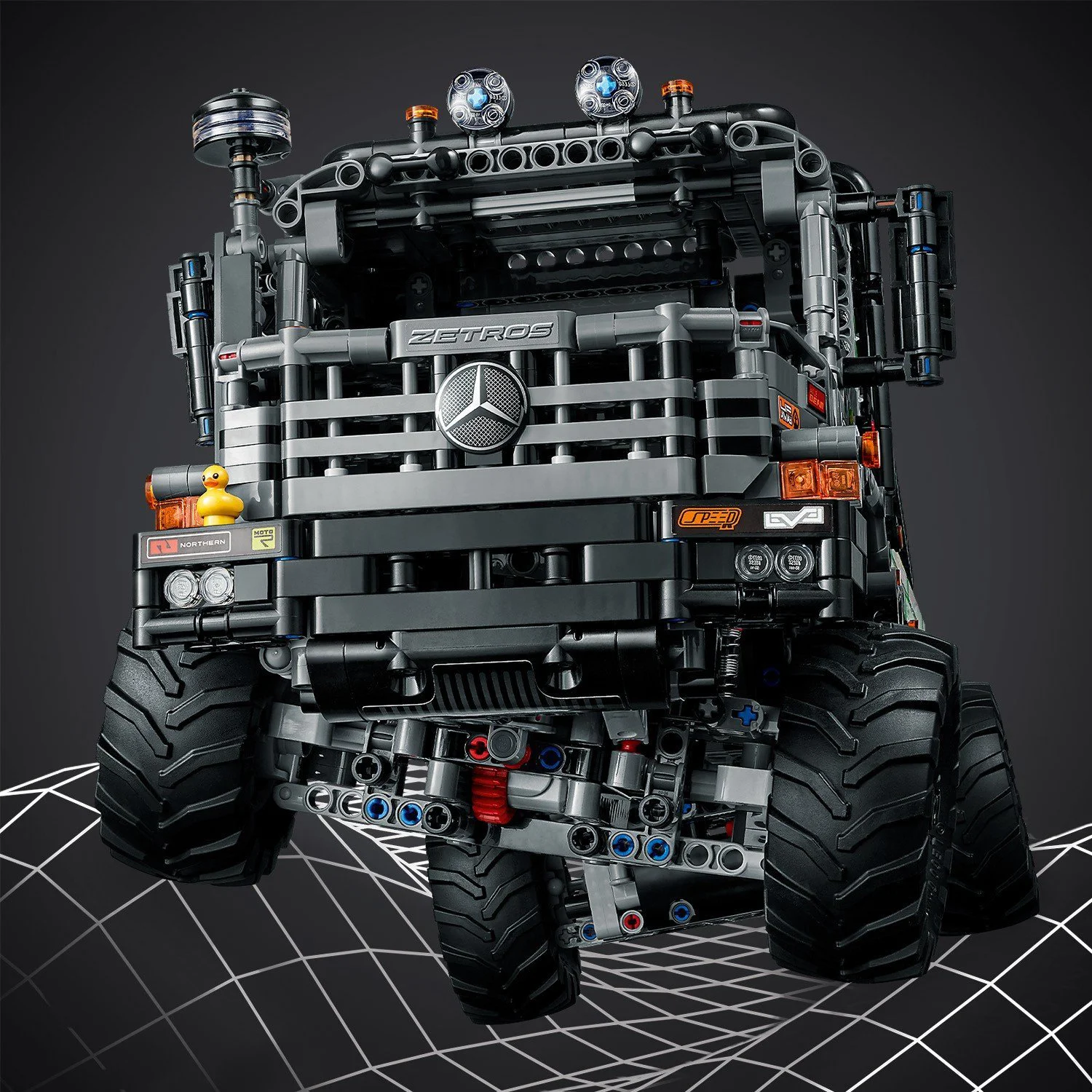 Lego Technic 4x4 Mercedes-Benz Zetros Trial Truck