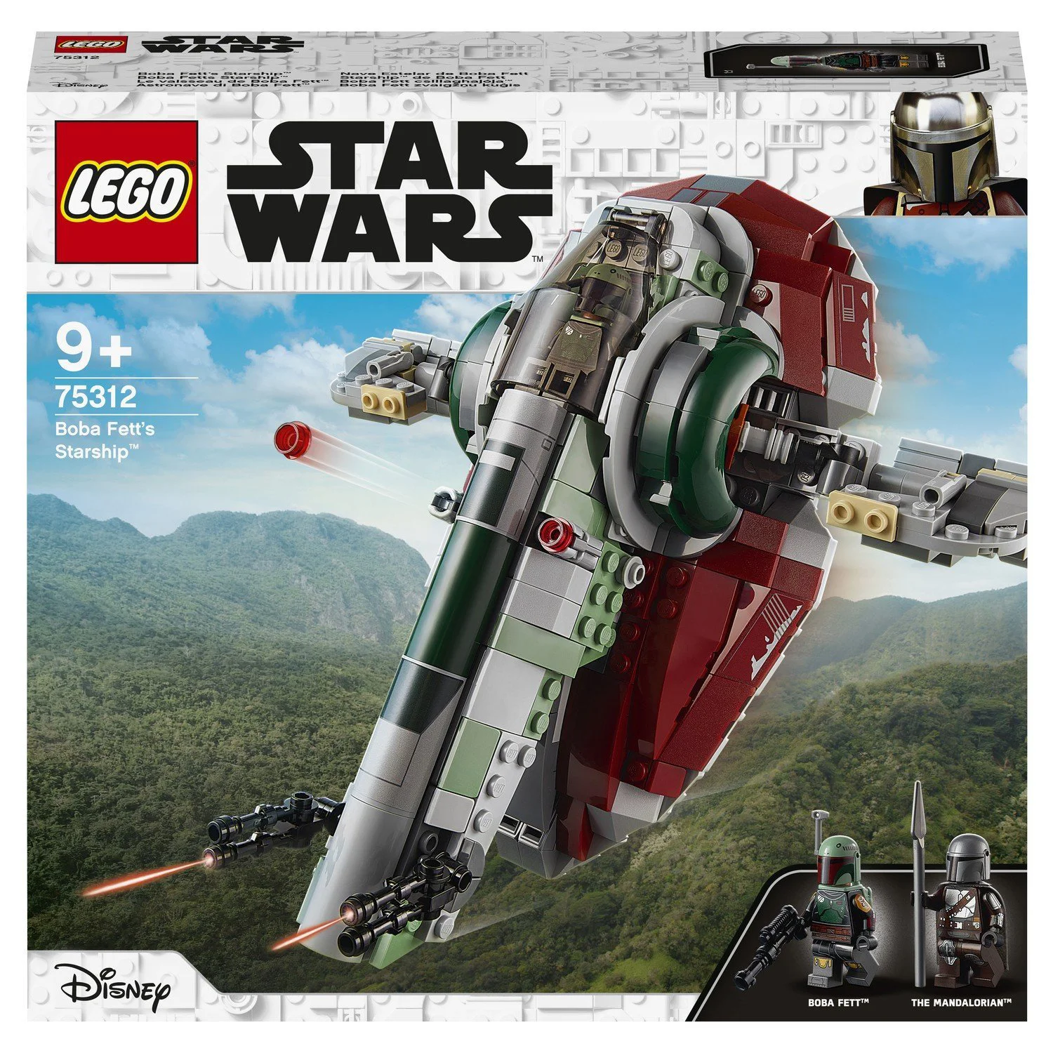Lego Star Wars Звездолет Бобы Фетта foto