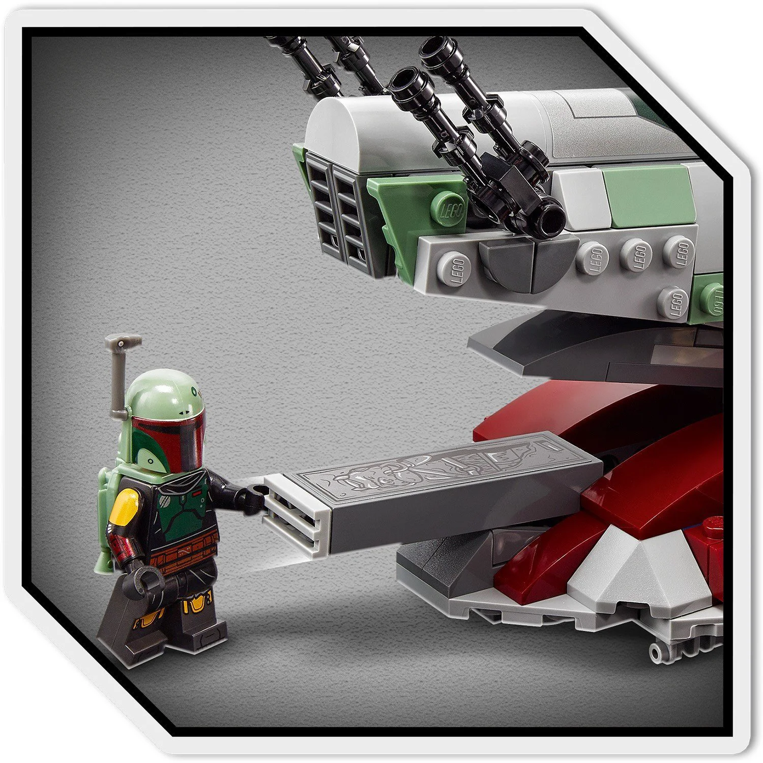 Lego Star Wars Звездолет Бобы Фетта foto