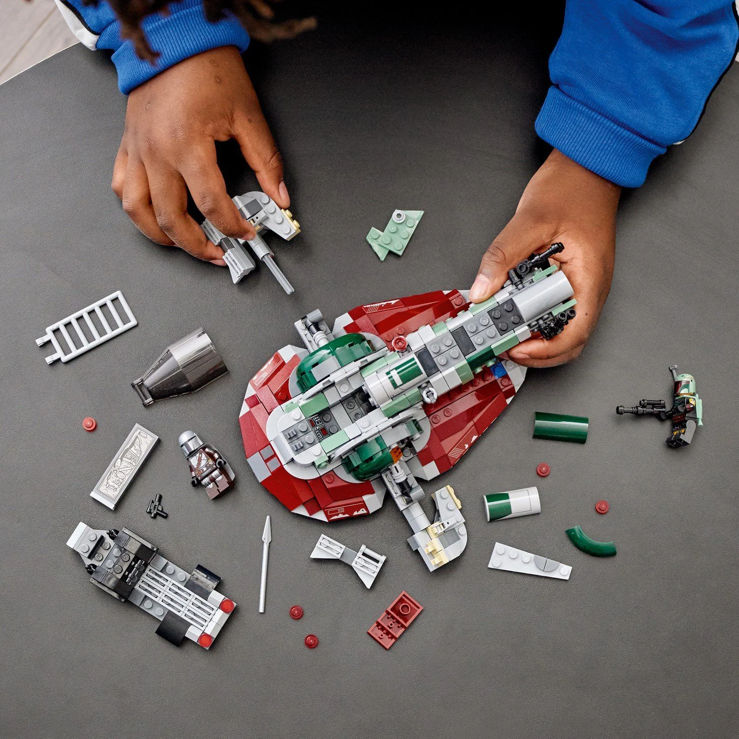 Lego Star Wars Звездолет Бобы Фетта foto