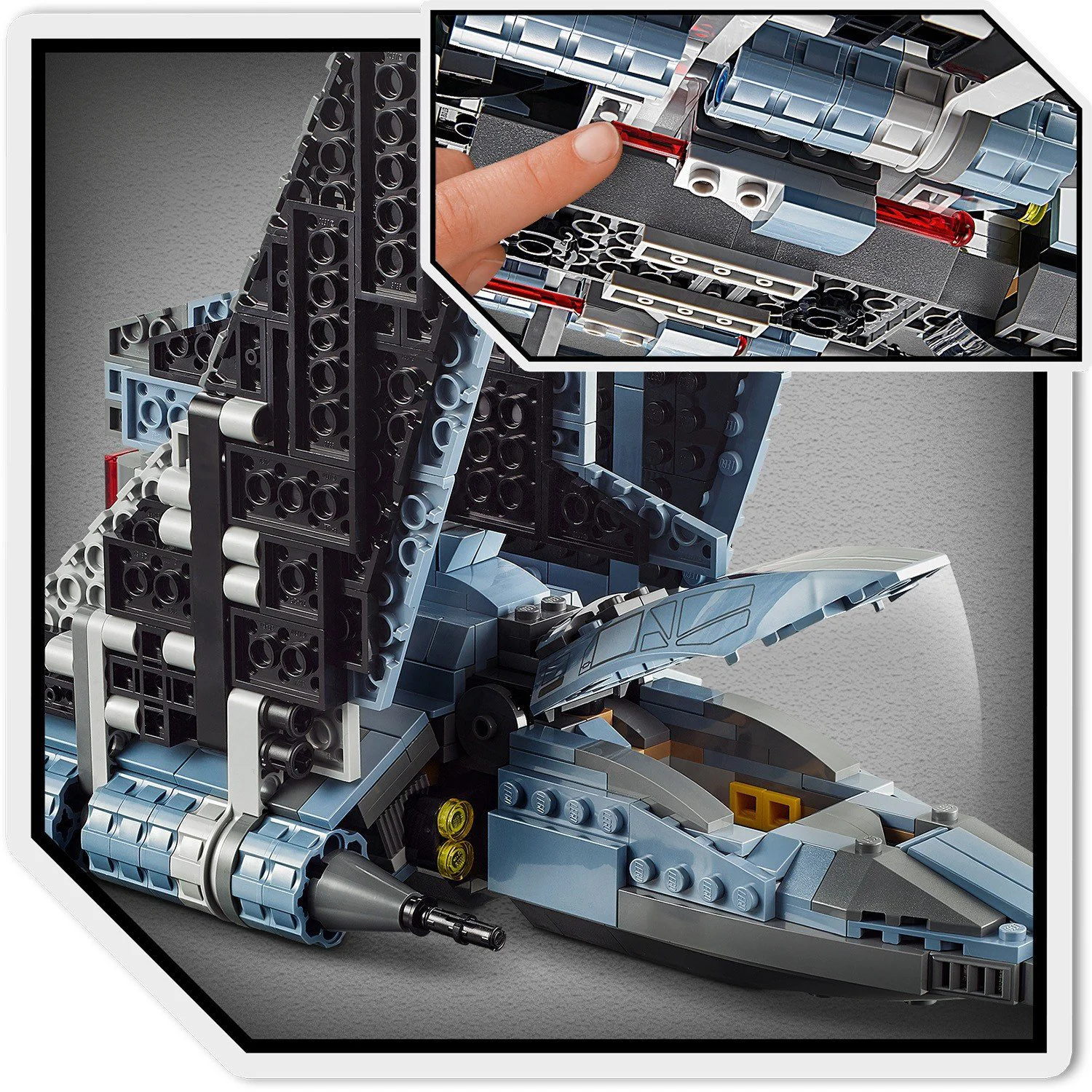 Lego Star Wars Штурмовой шаттл Бракованной Партии foto