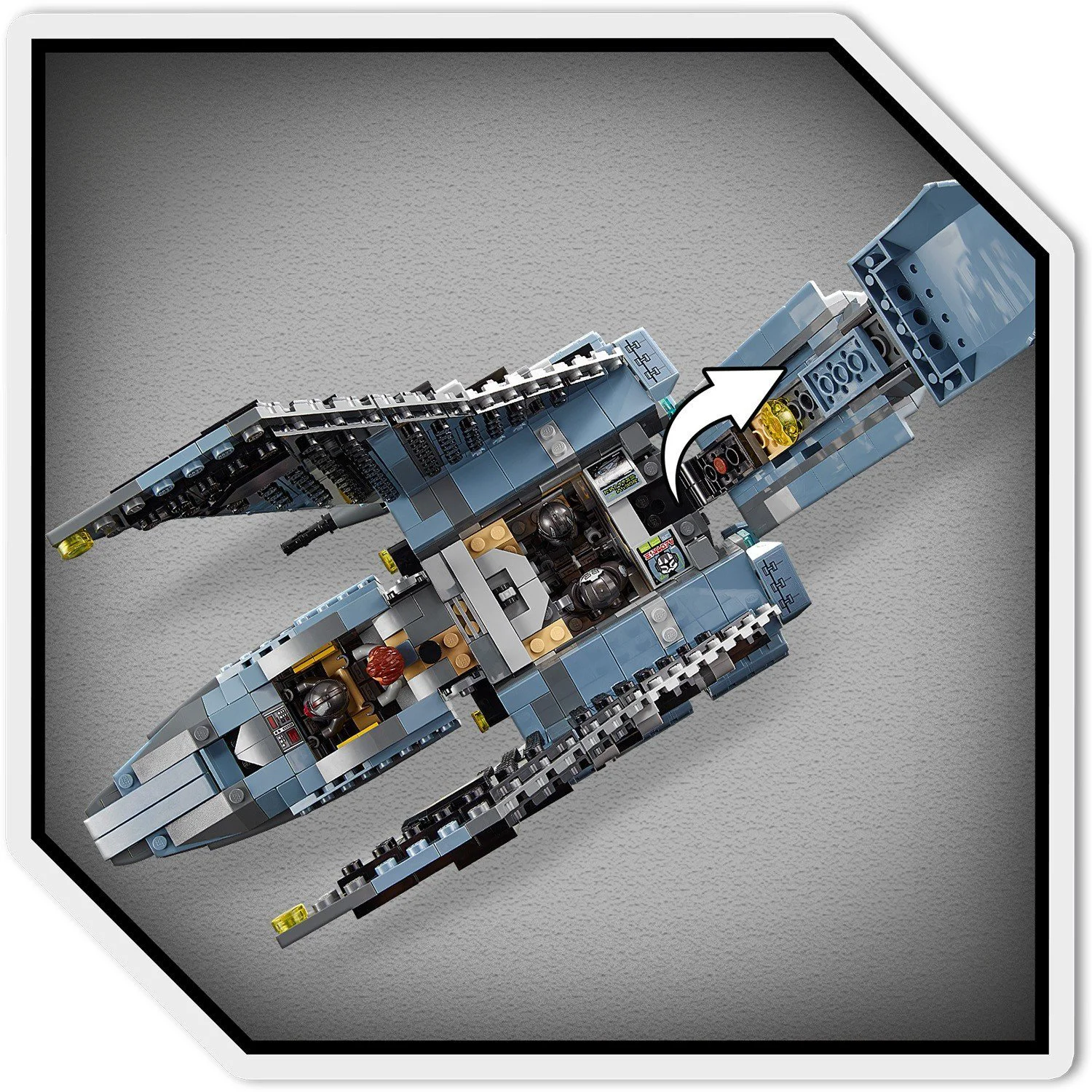 Lego Star Wars Штурмовой шаттл Бракованной Партии foto