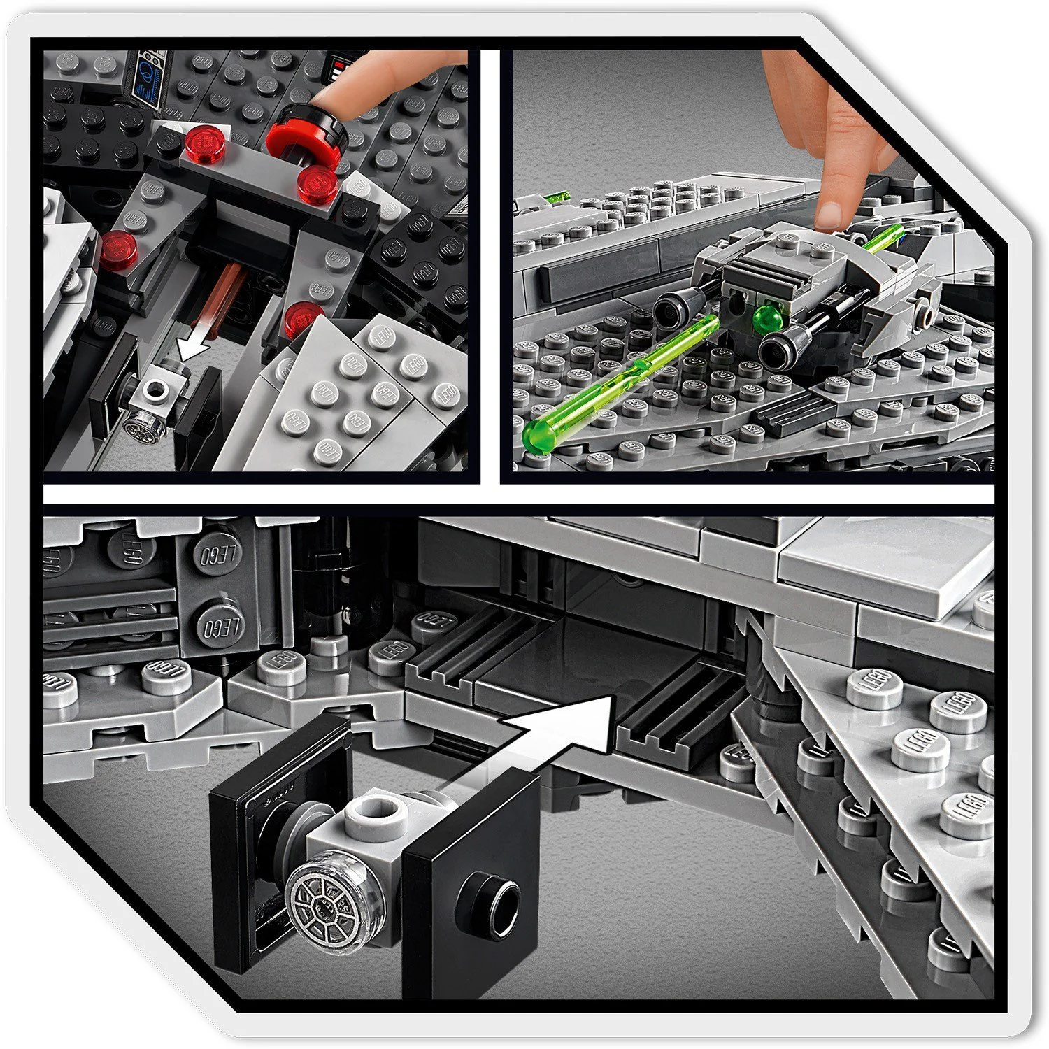 Lego Star Wars Легкий имперский крейсер foto