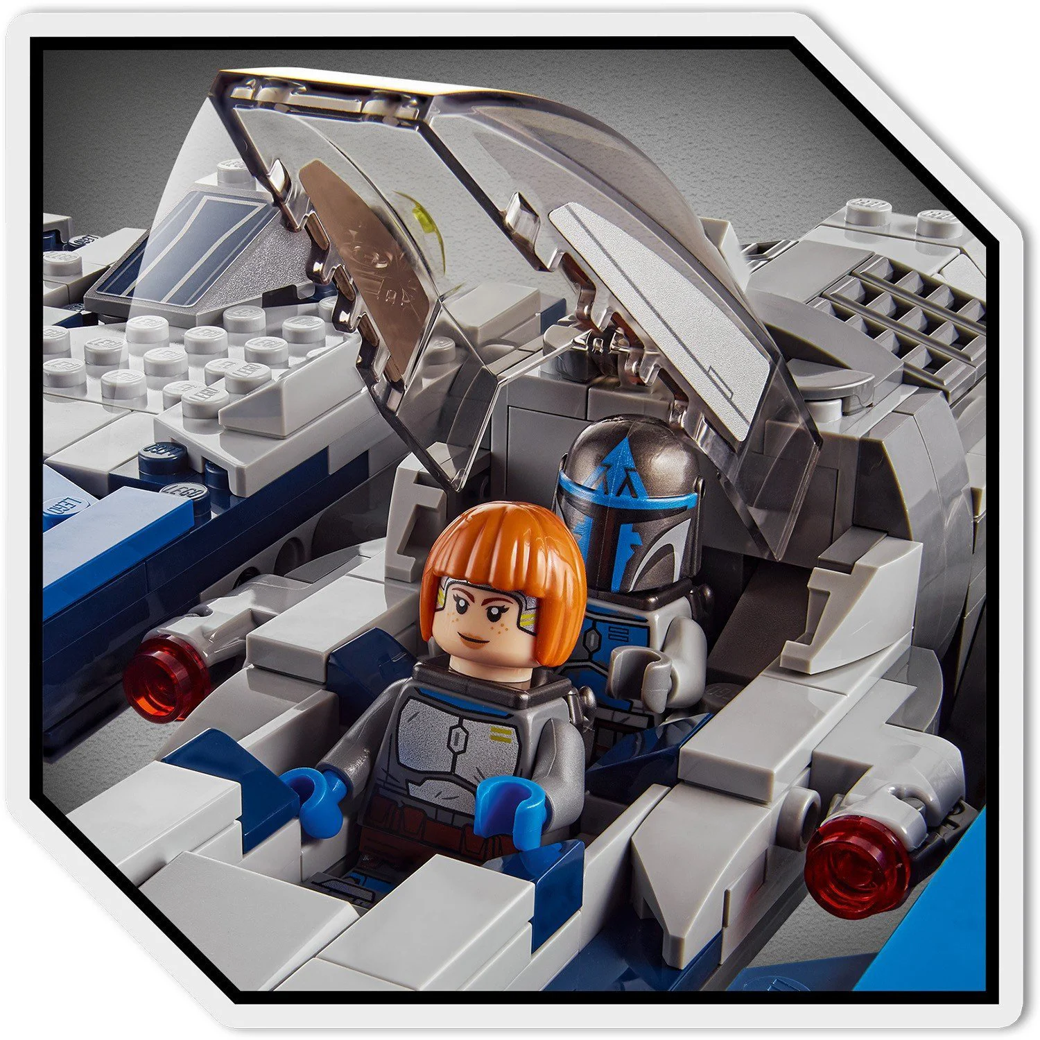 Lego Star Wars Звездный истребитель мандалорцев foto