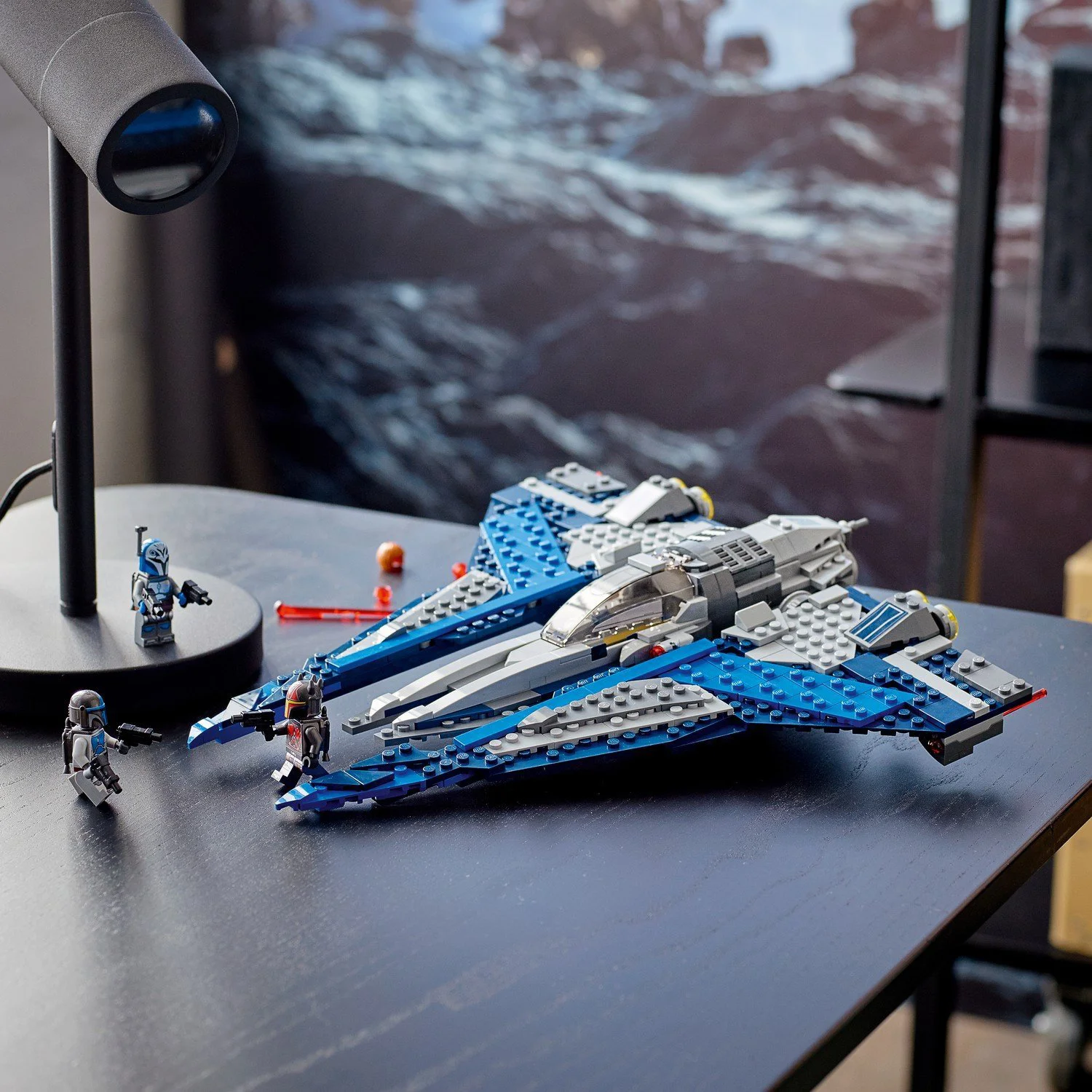 Lego Star Wars Звездный истребитель мандалорцев foto