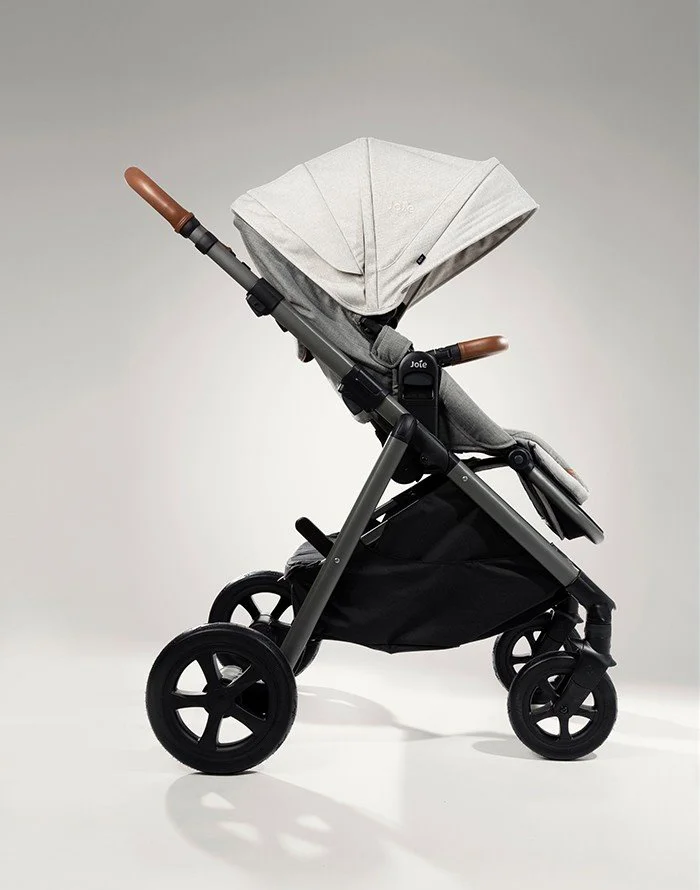 Carucior multifunctional reglabil pe inaltime Joie Aeria Signature Oyster foto