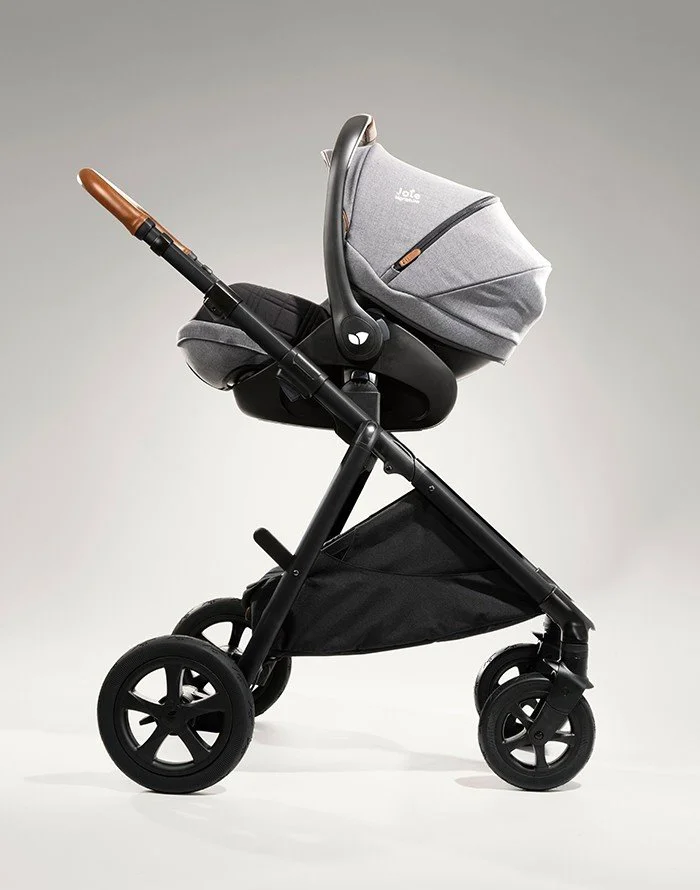 Carucior 2 in 1 reglabil pe inaltime Joie Aeria Signature Carbon