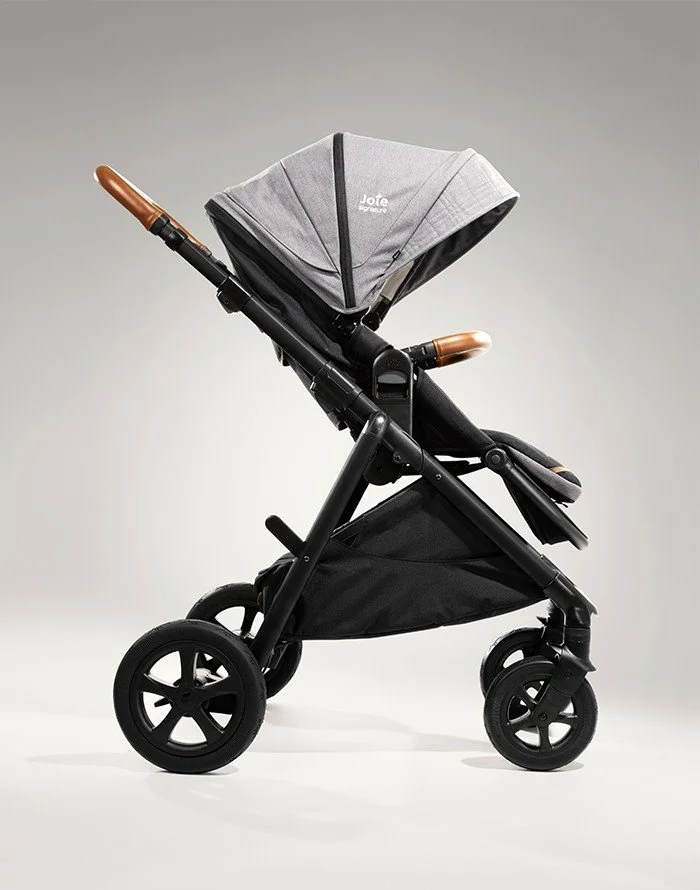Carucior 2 in 1 reglabil pe inaltime Joie Aeria Signature Carbon