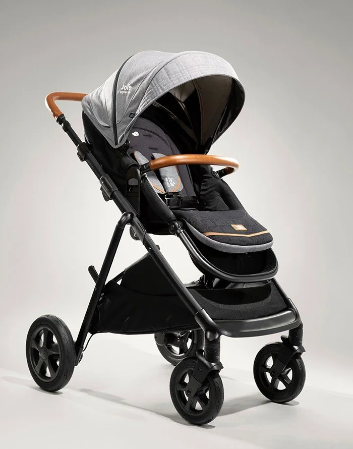 Carucior 2 in 1 reglabil pe inaltime Joie Aeria Signature Carbon