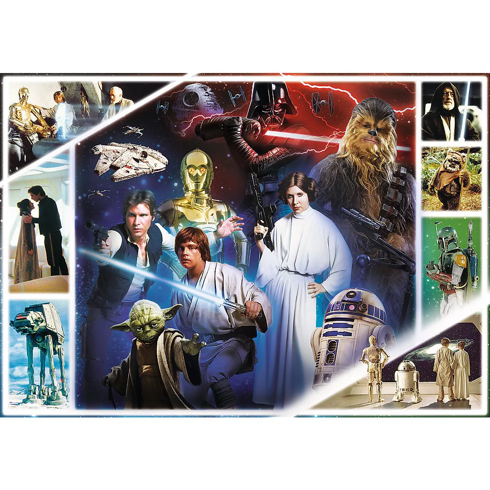 Puzzle Trefl  Star Wars New 2021, 1000 piese foto