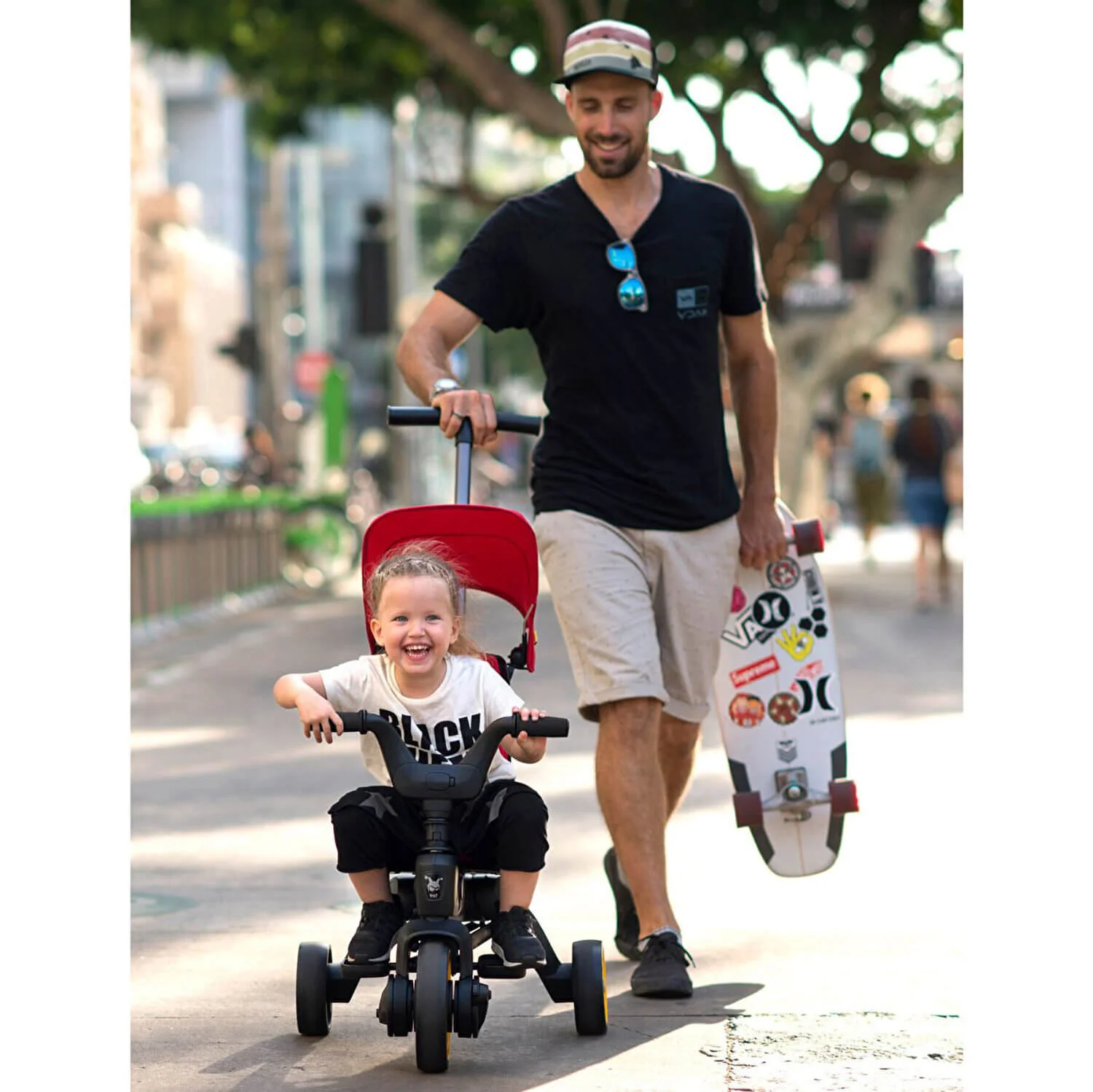 Tricicleta Doona Liki Trike S3 Flame Red foto