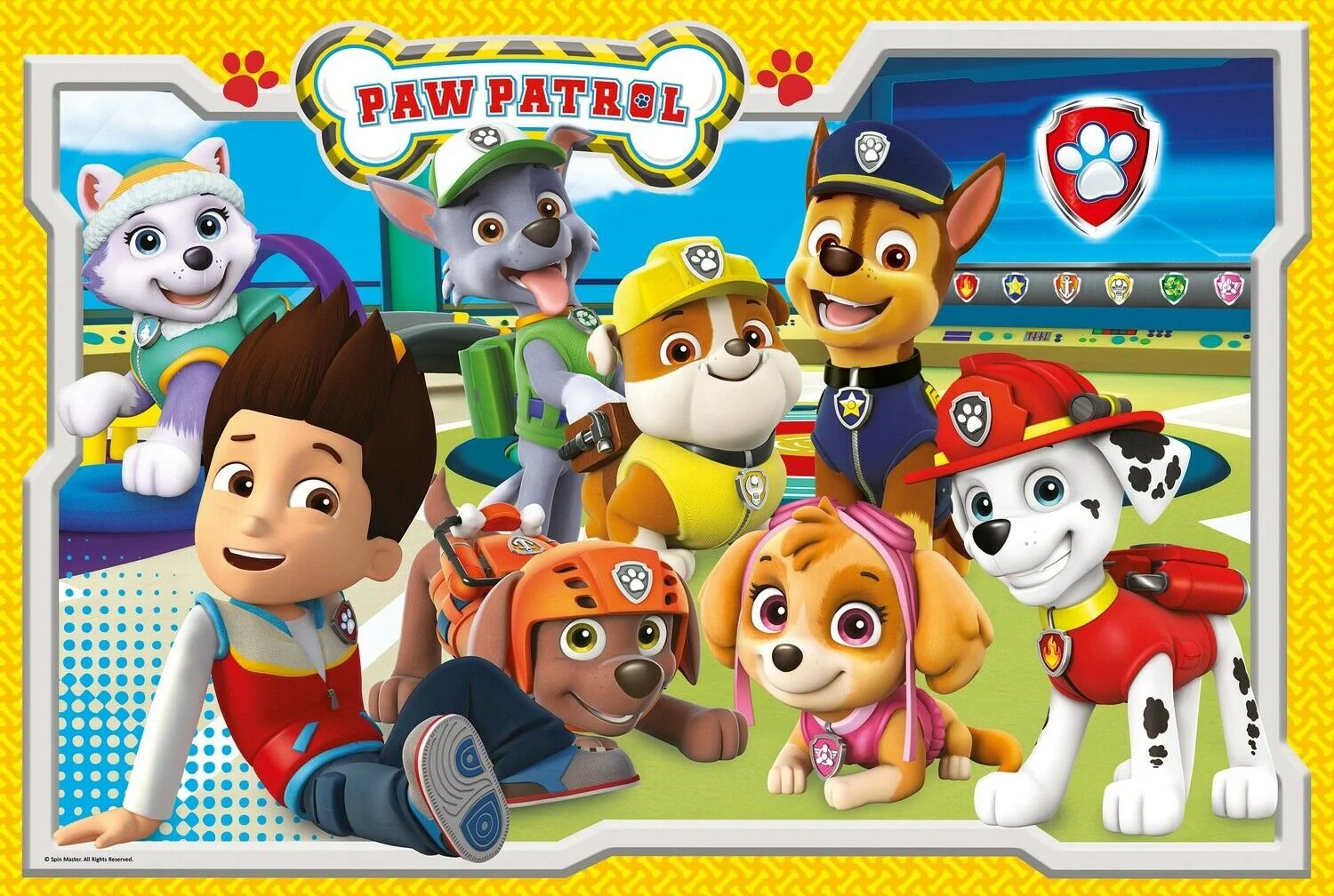 Puzzle Trefl Fun team / Viacom Paw Patrol, 24 MAXI piese foto