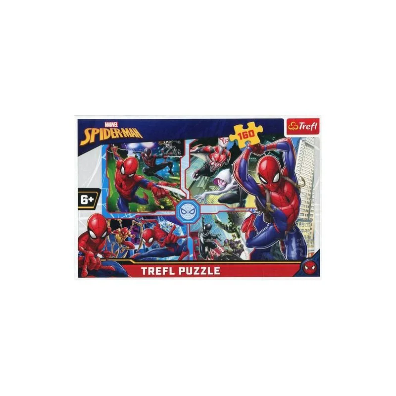 Puzzle Trefl Spider- Man to the rescue /Disney Marvel, 160 piese foto