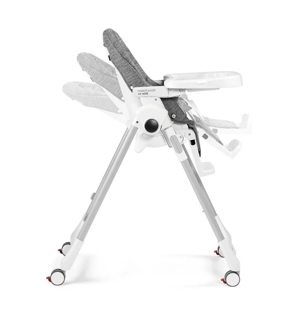 Scaun de masa Peg Perego Prima Pappa Follow Me Wonder Gray