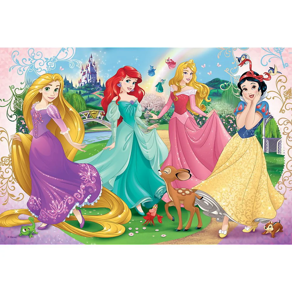 Puzzle Trefl  Favorite princesses / Disney princess, 60 piese foto