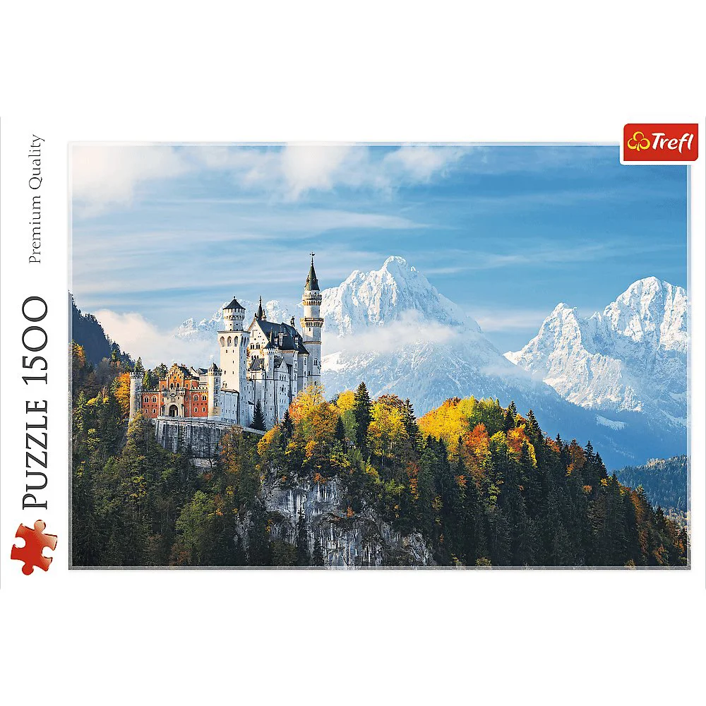 Puzzle Trefl Bawarian Alps, 1500 piese foto