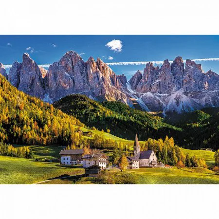 Puzzle Trefl Val di Funes valley / Dolomites / Italy, 1500 piese foto