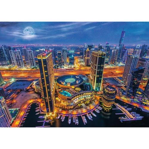 Puzzle Trefl Lights of Dubai, 2000 piese foto