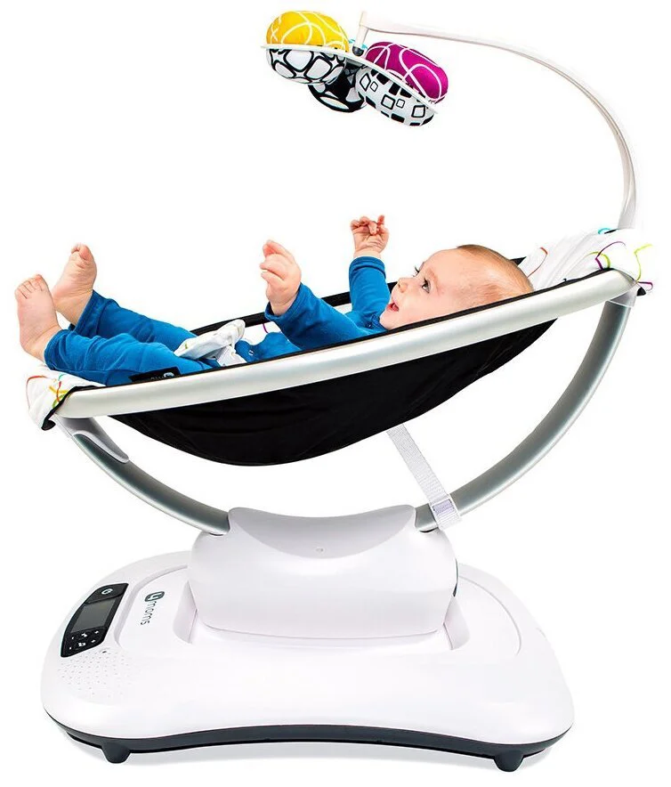 Электронные качели 4Moms MamaRoo 4.0 Plush Multicolor foto
