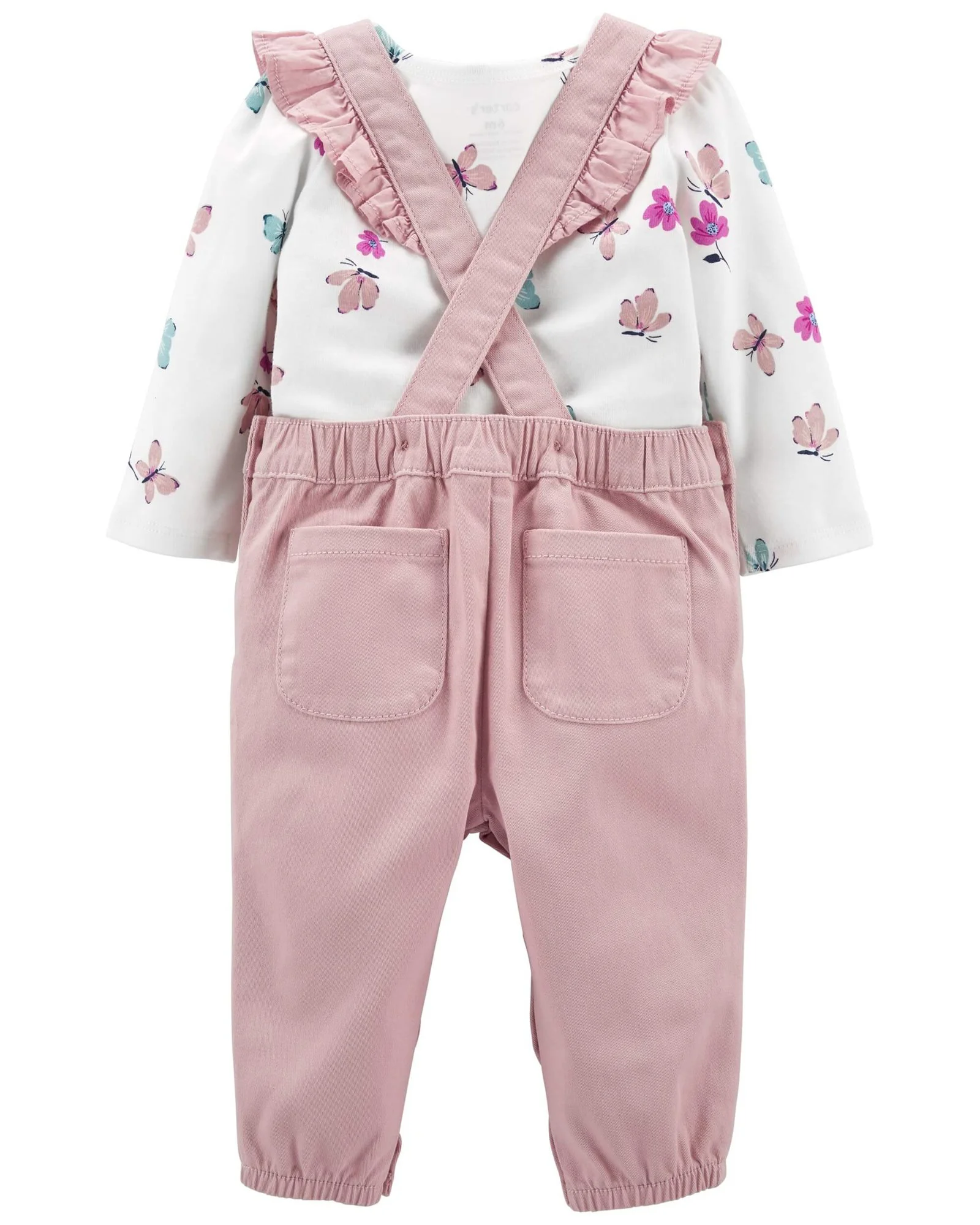 Carter's Set 2 piese Bluza si salopeta roz foto