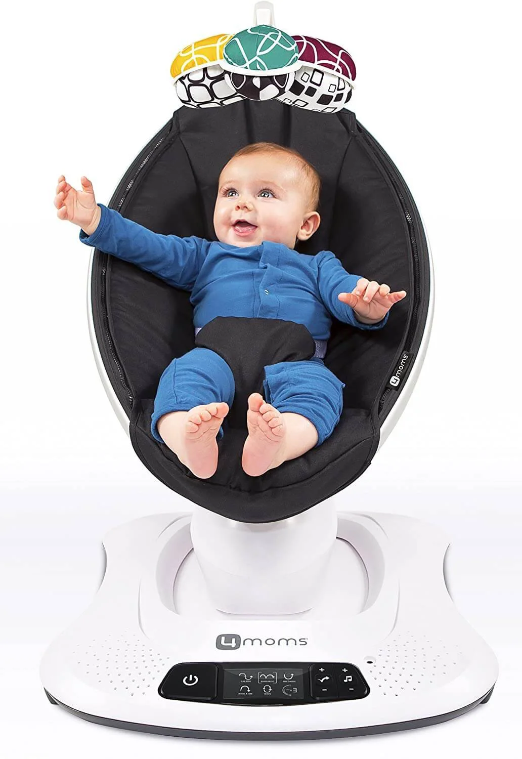 Электронные качели 4Moms MamaRoo 4.0 Black foto