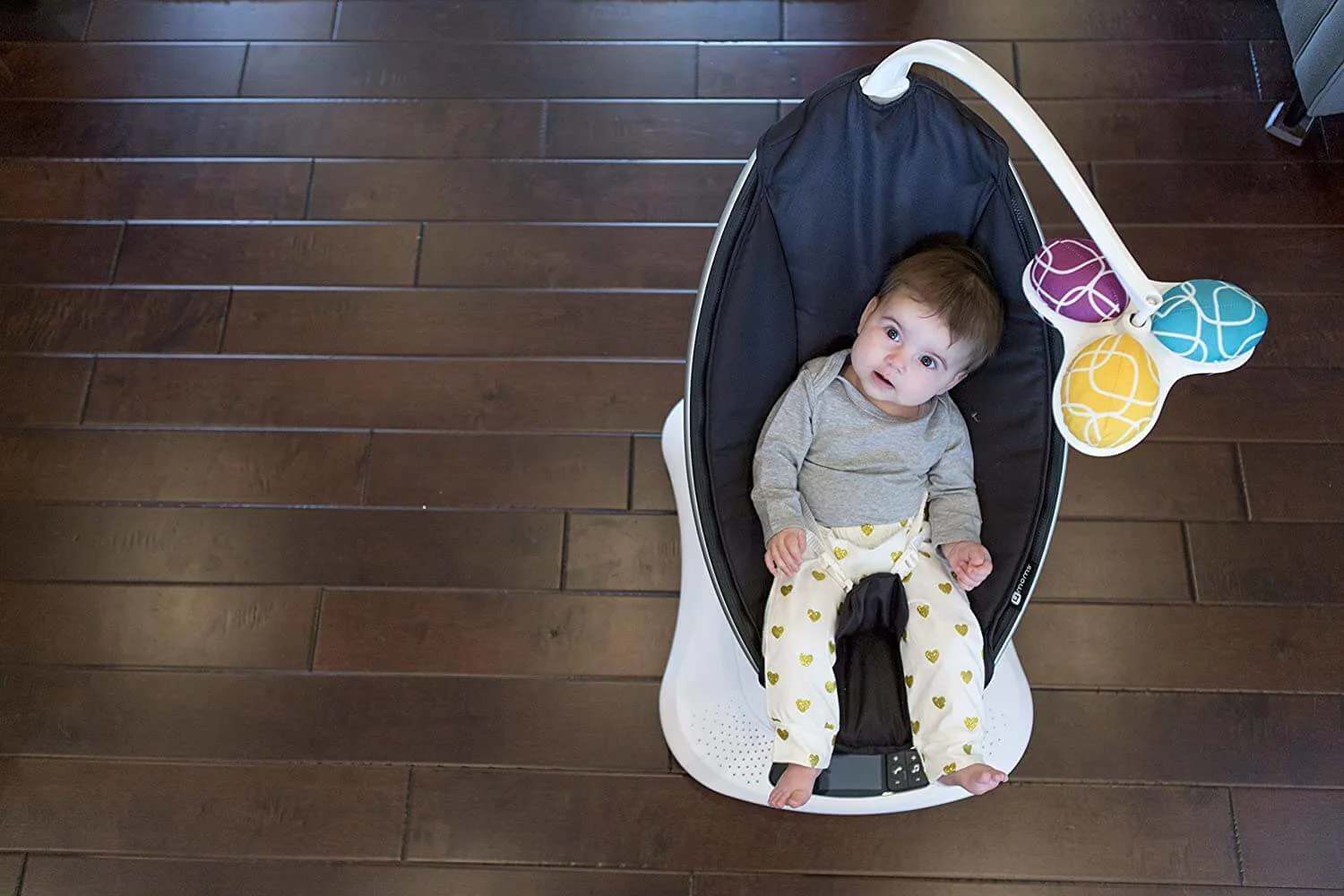 Электронные качели 4Moms MamaRoo 4.0 Black foto