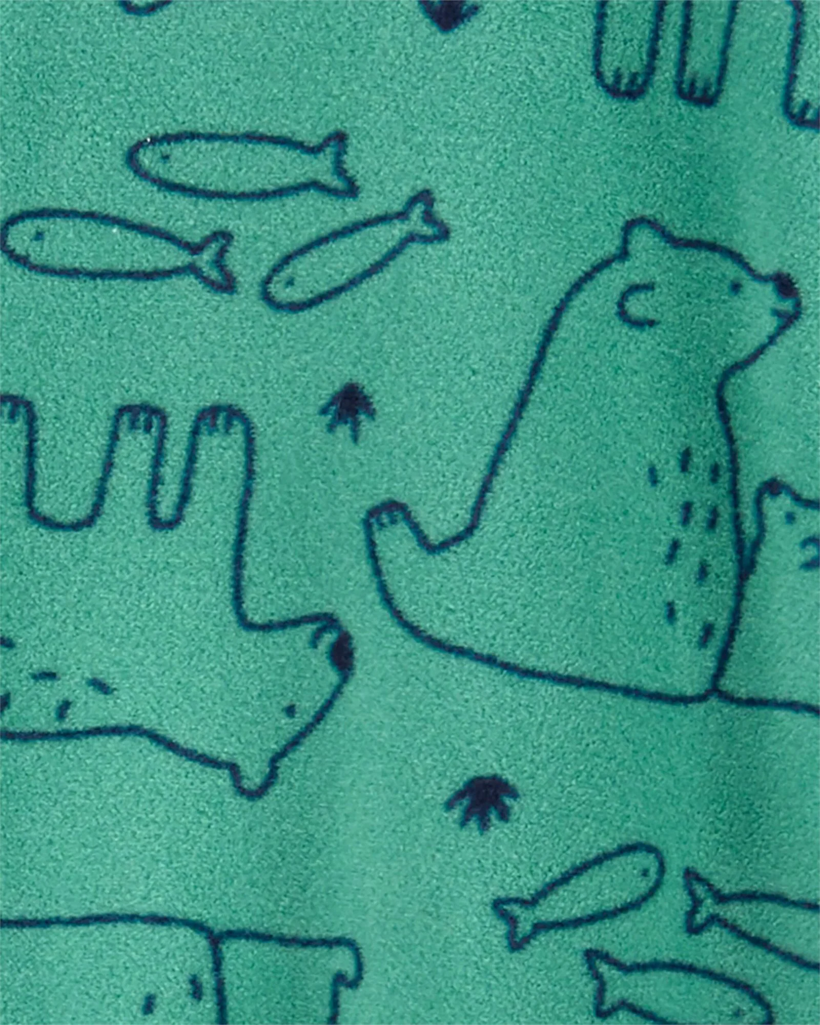 Carter's Pijama Fleece Urs foto