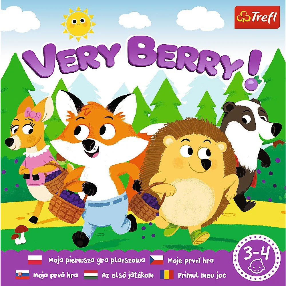 Настольная игра Trefl Очень ягодный (рум)