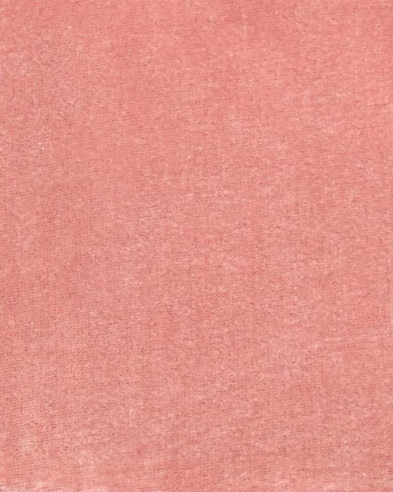Carter's Элегантное розовое бархатное платье