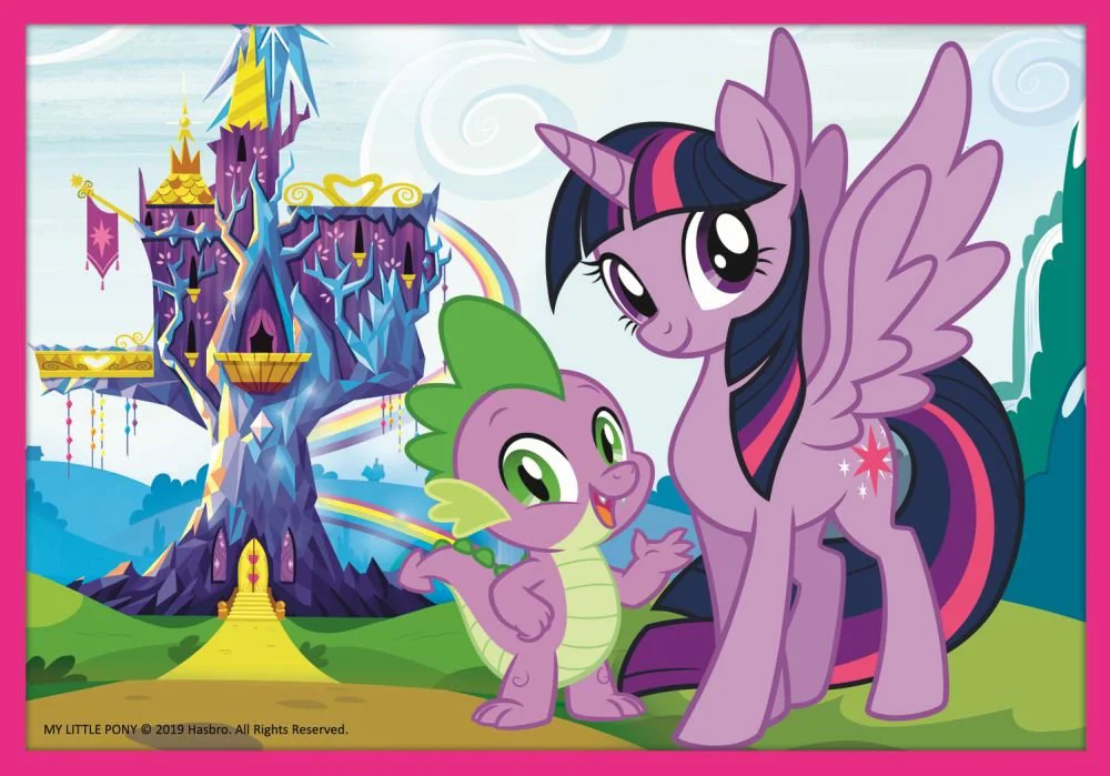 Puzzle Trefl 10 in 1 Ponies magical world / Hasbro, My Little Pony foto