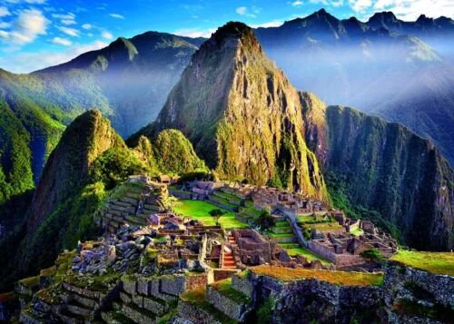 Puzzle Trefl Sanctuarul istoric al Machu Picchu, 500 piese foto