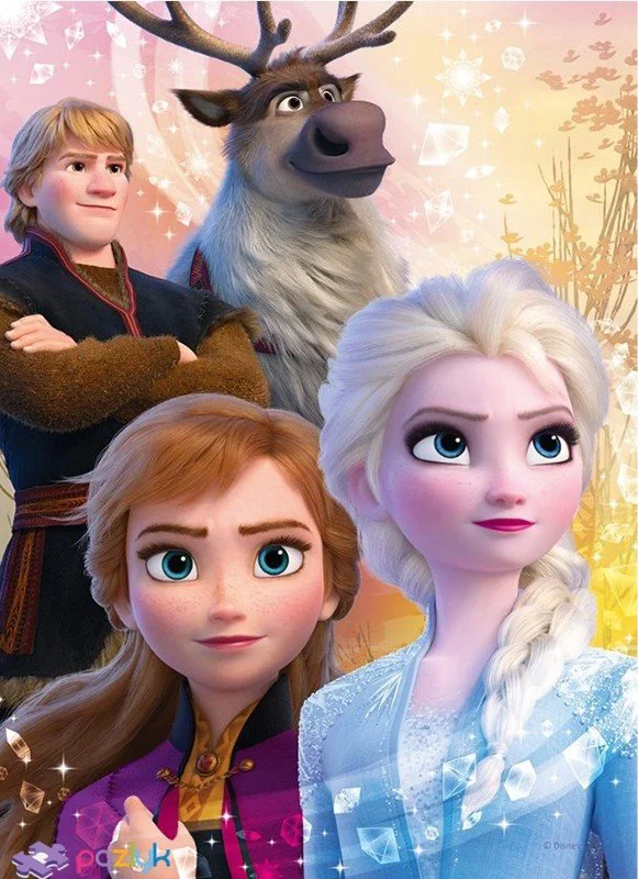 Puzzle Trefl MiniMaxi Friendship in the Frozen Land / Disney Frozen 2, 20 piese