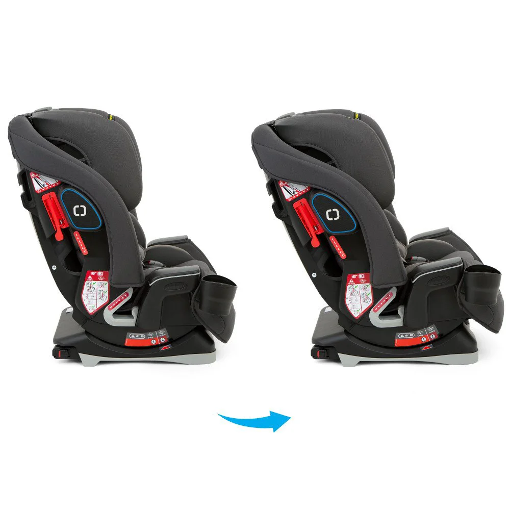 Scaun auto cu isofix Graco Avolve Charcoal, 9-36 Kg