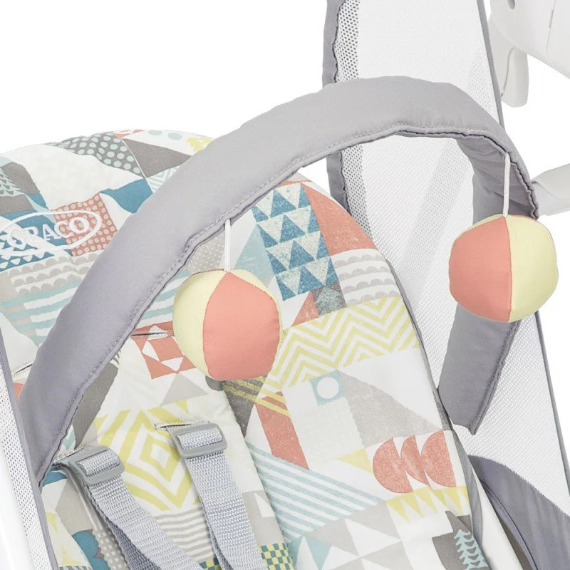 Детское кресло-качалка Graco Baby Delight Patchwork foto