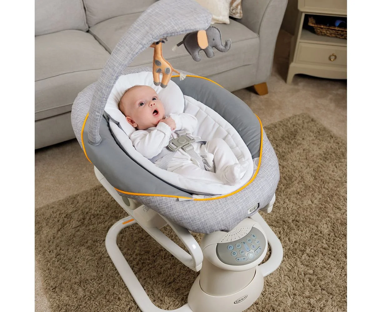Детское кресло-качалка  Graco All Ways Soother Horizon foto