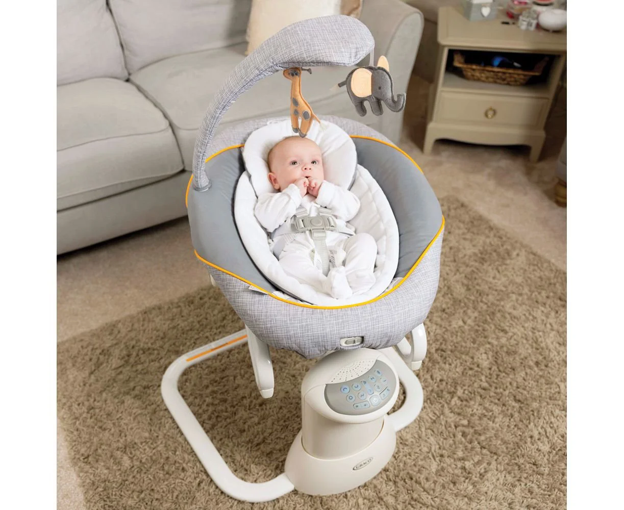 Детское кресло-качалка  Graco All Ways Soother Horizon foto
