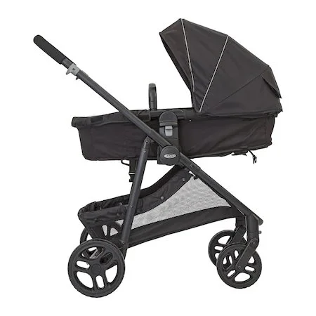 Коляска  Graco  Transform 2 в 1 Black, черный цвет foto