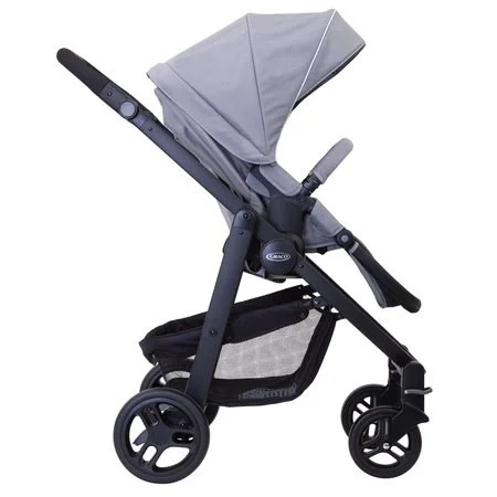 Коляска Graco Evo 3 in 1 Steeple Gray, серый цвет