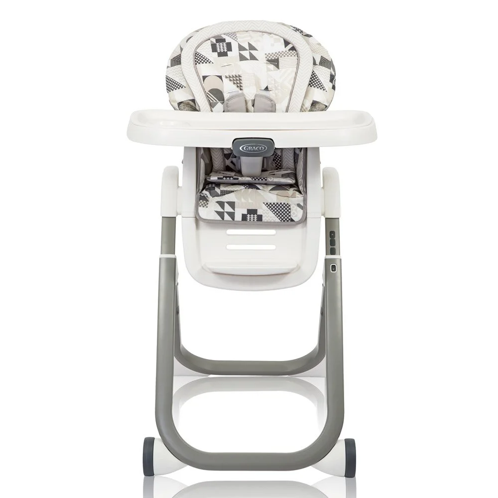 Scaun de masa Duodiner DLX 6 in 1 Patchwork Grey foto