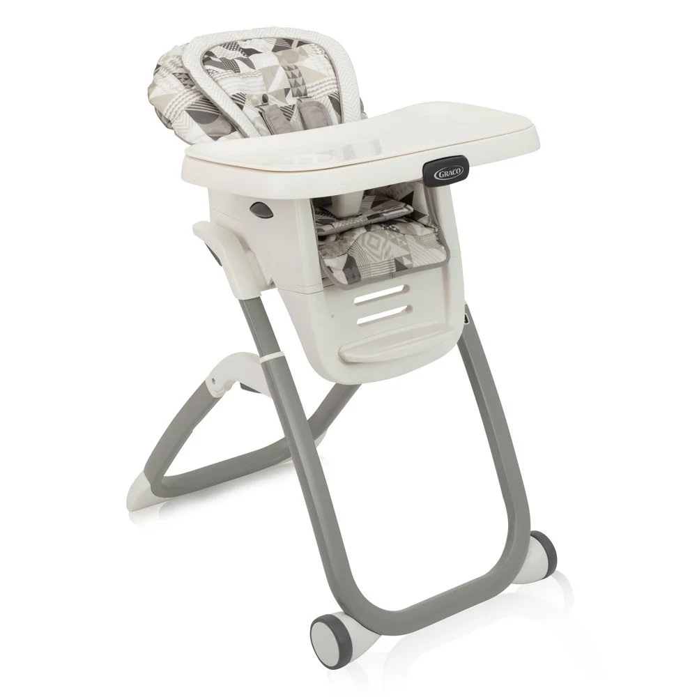 Scaun de masa Duodiner DLX 6 in 1 Patchwork Grey foto