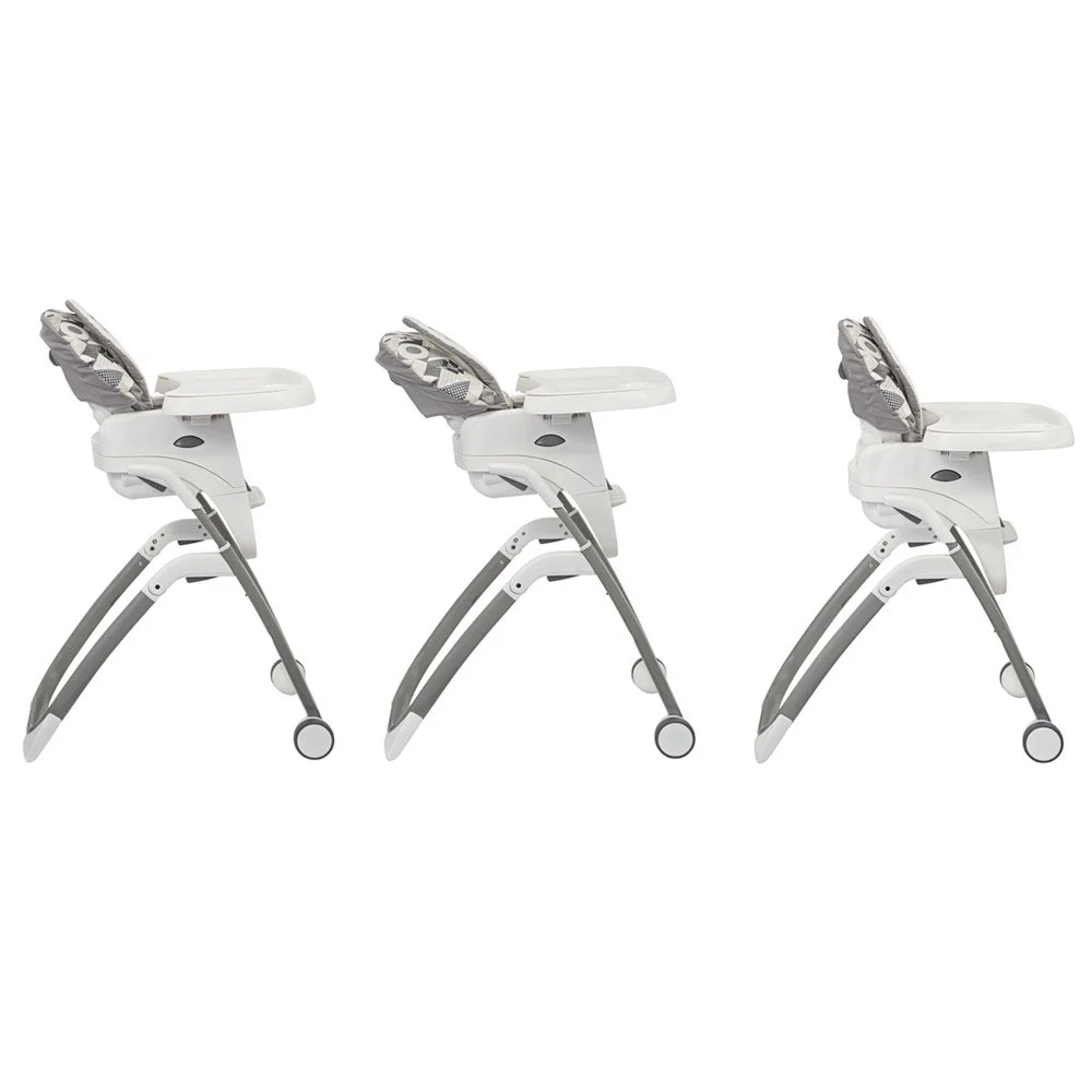 Scaun de masa Duodiner DLX 6 in 1 Patchwork Grey foto