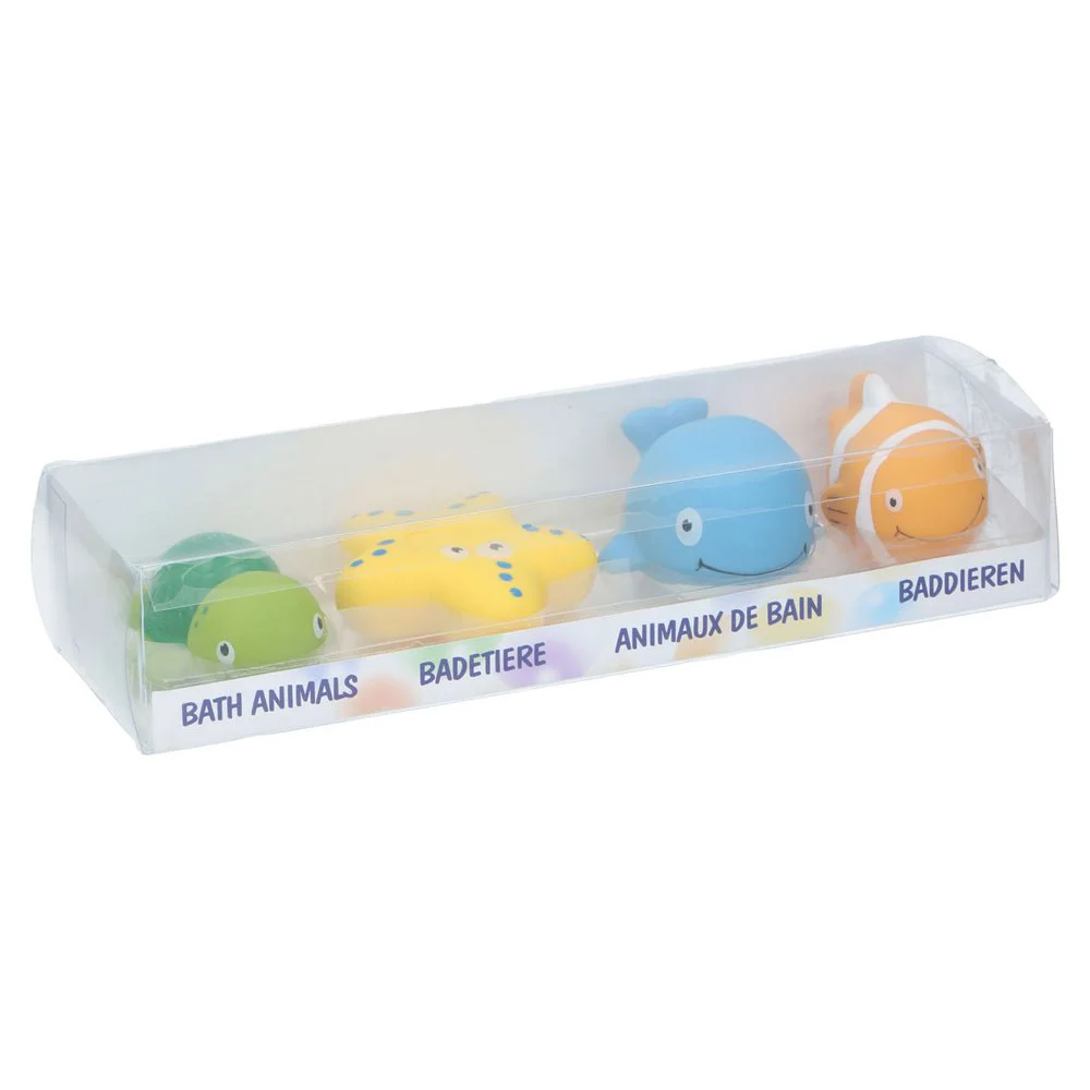 Набор для ванной Eddy Toys Морские животные, 4 игрушек foto