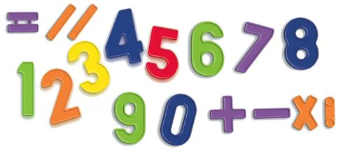 Set Quercetti 48 cifre magnetice