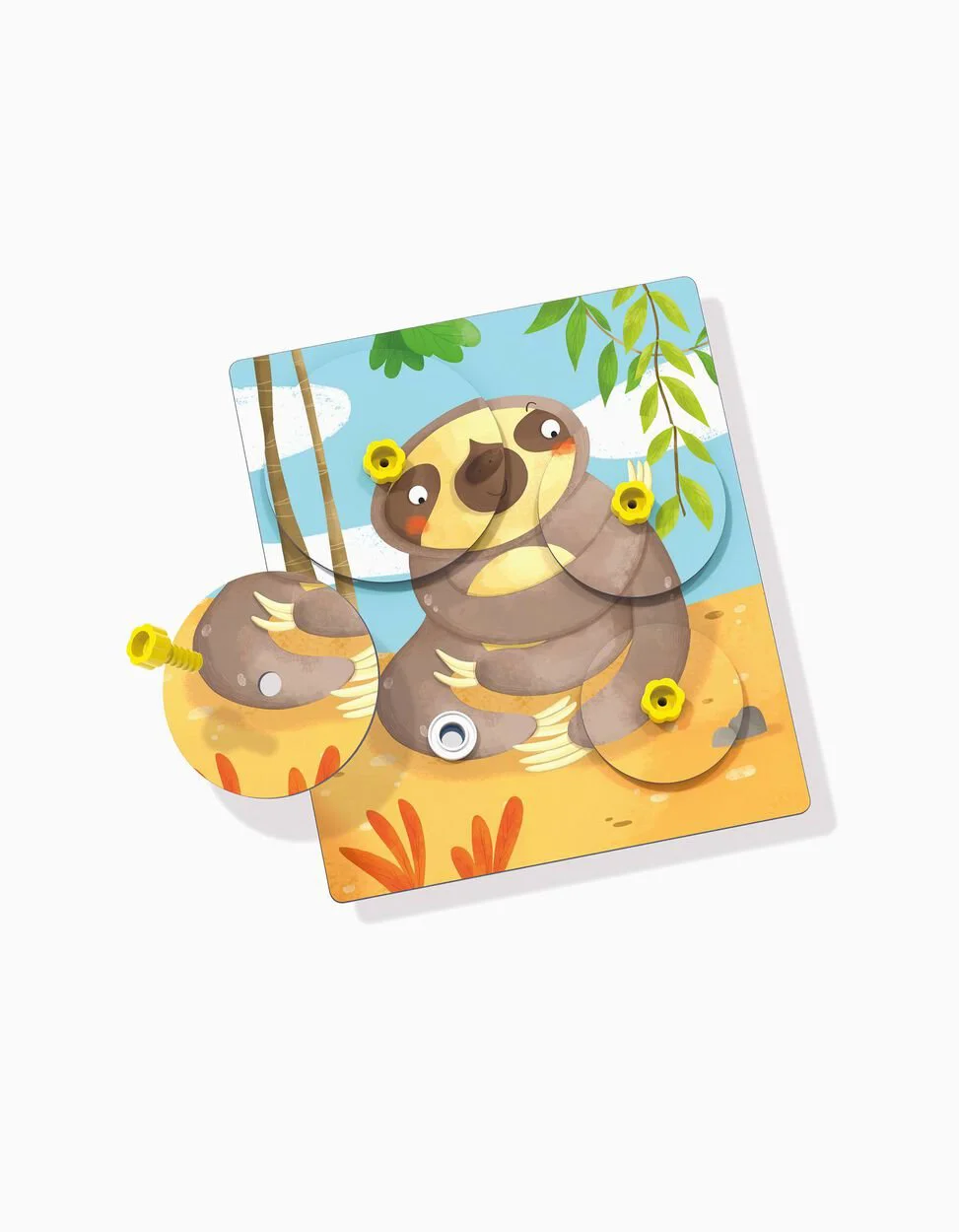 Joc Quercetti Giro Puzzle Montessori foto