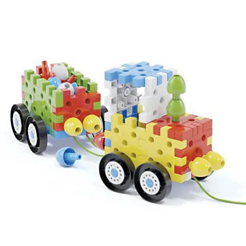 Joc de constructie Quercetti Vehicule Jumbo Peggy foto