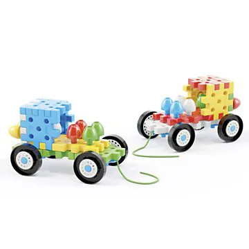 Joc de constructie Quercetti Vehicule Jumbo Peggy foto